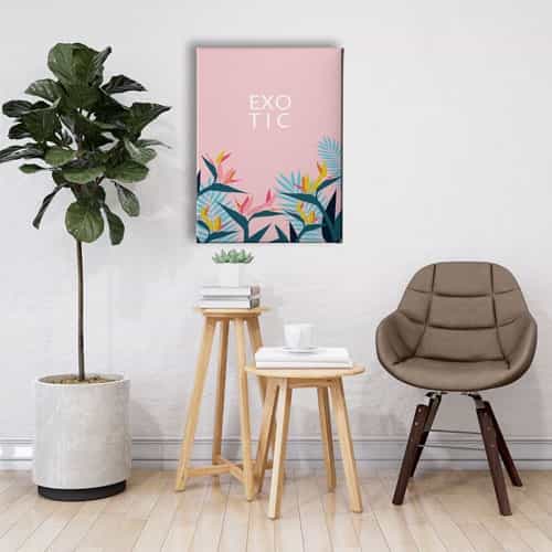 Exotıc Canvas Tablo 