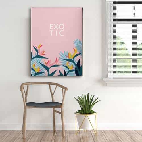 Exotıc Canvas Tablo 