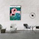 Flamingo Canvas Tablo 