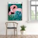 Flamingo Canvas Tablo 