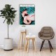 Flamingo Canvas Tablo 
