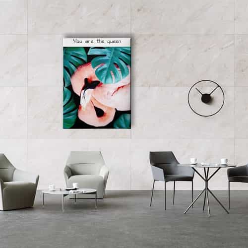 Flamingo Canvas Tablo 