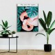 Flamingo Canvas Tablo 