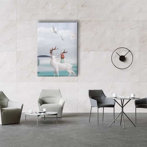 Geyik Canvas Tablo 