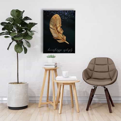 Golden Canvas Tablo 