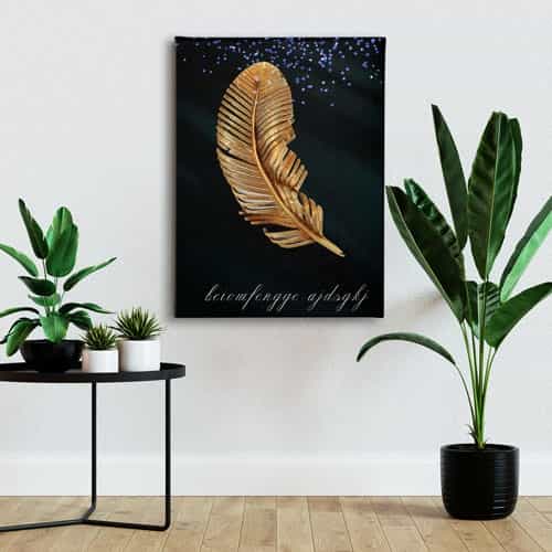 Golden Canvas Tablo 