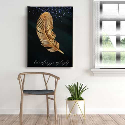 Golden Canvas Tablo 