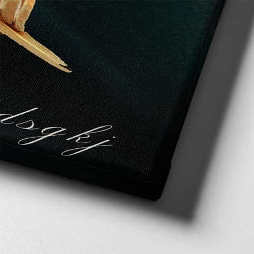 Golden Canvas Tablo 