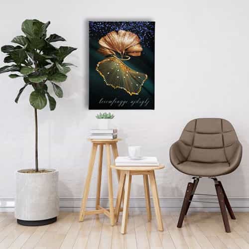 Golden Canvas Tablo 