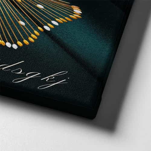 Golden Canvas Tablo 
