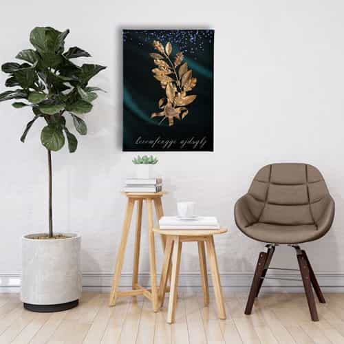 Golden Canvas Tablo 