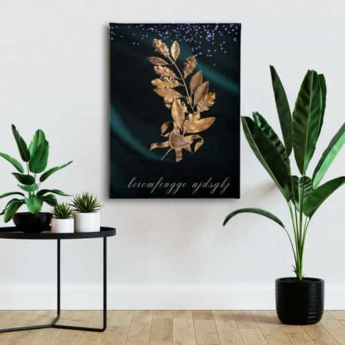 Golden Canvas Tablo 