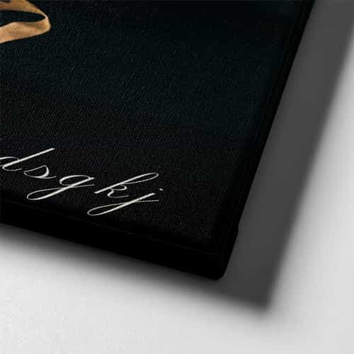 Golden Canvas Tablo 
