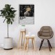 Geyikli Canvas Tablo 