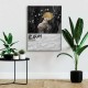 Geyikli Canvas Tablo 