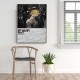 Geyikli Canvas Tablo 