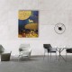 Geyikli Canvas Tablo 