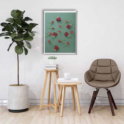 Gül Canvas Tablo 