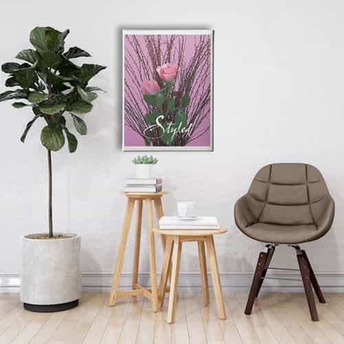 Gül Canvas Tablo 