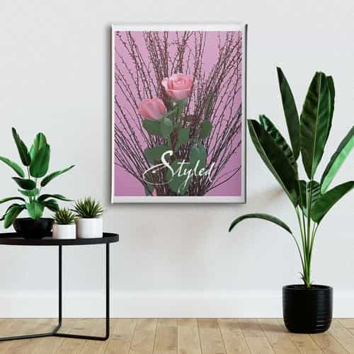 Gül Canvas Tablo 