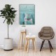 Geyikli Canvas Tablo 