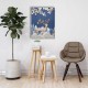 Geyikli Canvas Tablo 