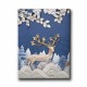Geyikli Canvas Tablo 