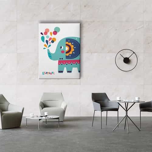 Elephant  Canvas Tablo 