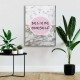 Believe Oneself Canvas Tablo 