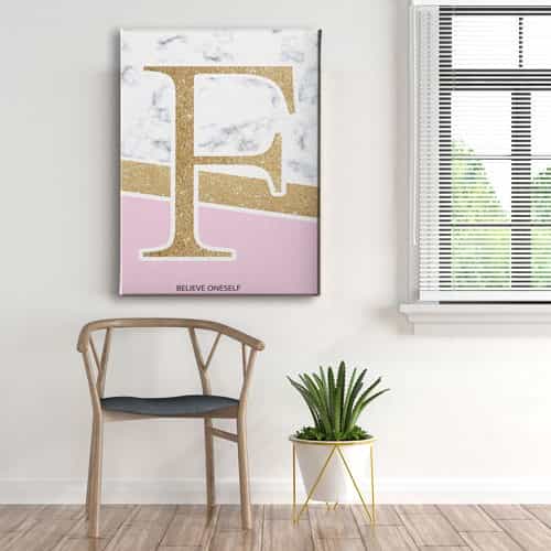 Believe Oneself Canvas Tablo 