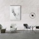 Beyaz At Canvas Tablo 
