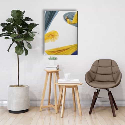 Soyut Canvas Tablo 
