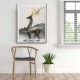 Geyik Canvas Tablo 