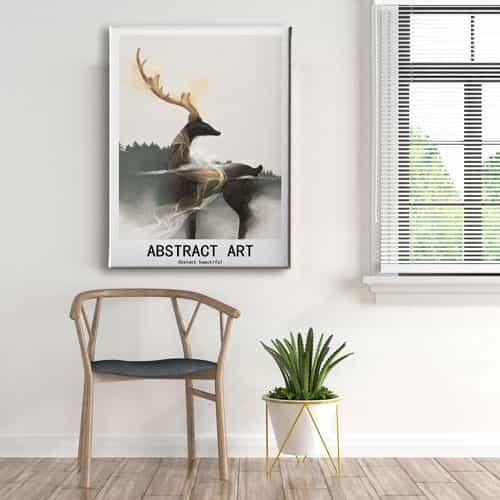 Abstract Art Canvas Tablo