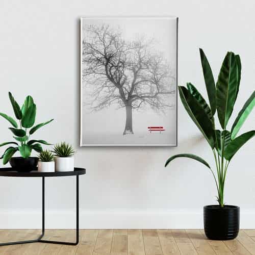 Kış Canvas Tablo 