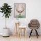 Geyikli Canvas Tablo 