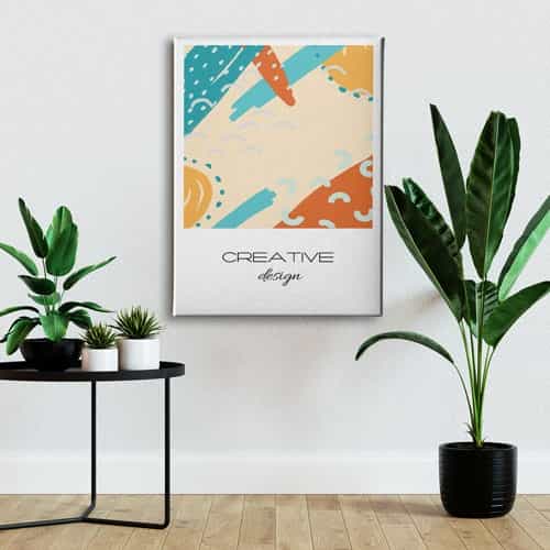 Creatıve Design Canvas Tablo 