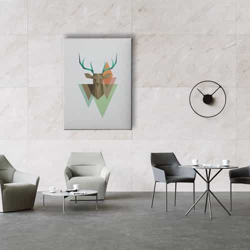 Geyik Canvas Tablo 