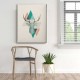 Geyik Canvas Tablo 