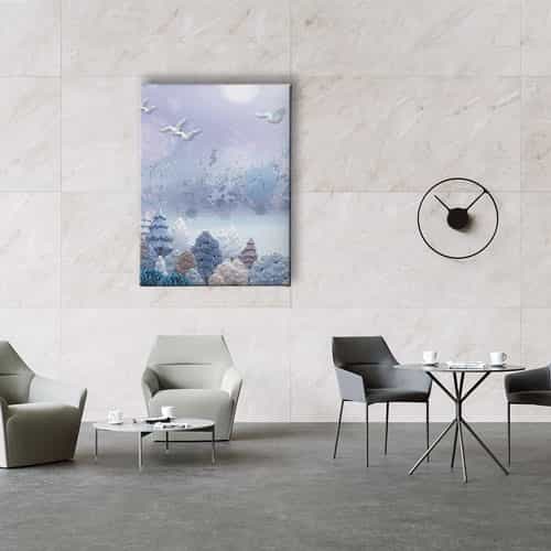 Geyikli Canvas Tablo 