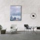 Geyikli Canvas Tablo 
