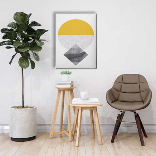 Soyut Canvas Tablo 