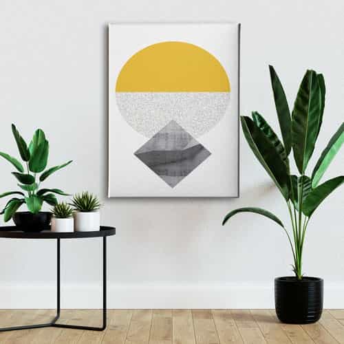 Soyut Canvas Tablo 