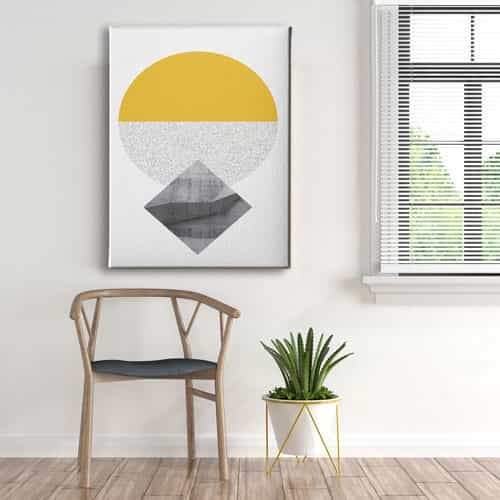 Soyut Canvas Tablo 