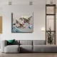 Çiçek Canvas Tablo 