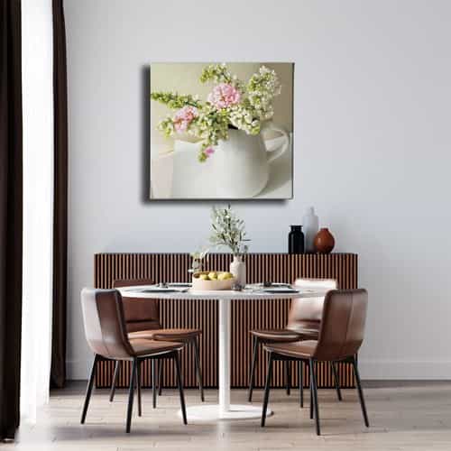 Çiçek Canvas Tablo 
