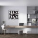 Stay Hungry Stay Foolısh Canvas Tablo 