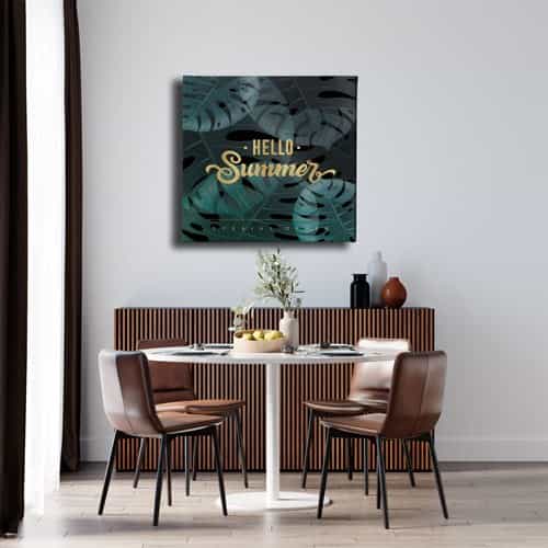 Hello Summer Canvas Tablo 