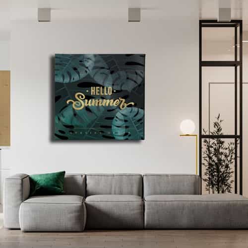 Hello Summer Canvas Tablo 