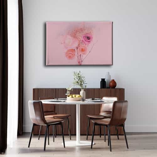 Gül Canvas Tablo 
